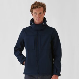 Men's 3-Layer Hooded Softshell Jacket