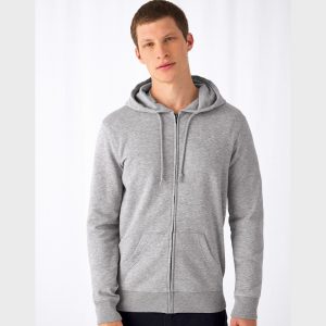 Men's Organic Hooded Sweat Jacket