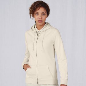 Ladies' Organic Hooded Sweat Jacket