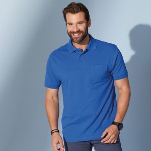 Piqué Polo with Breast Pocket