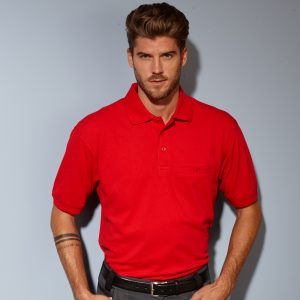 Men's Workwear Polo with Breast Pocket