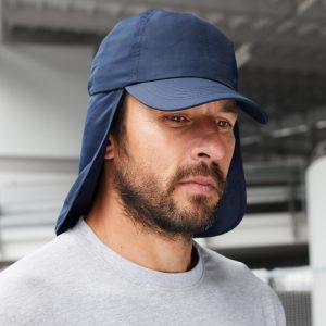 6 Panel Cap with Neck Protection