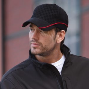 5 Panel Racing Cap with Embossing