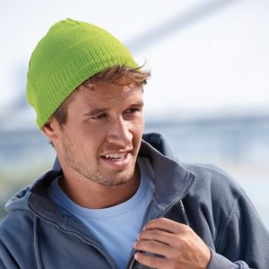 Knitted Hat with Fleece Insert