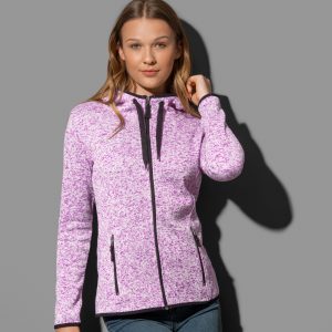 Ladies' Knitted Fleece Jacket
