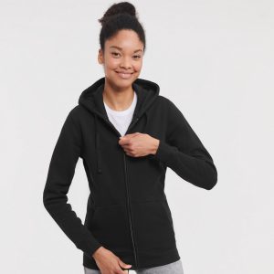 Ladies' Authentic Hooded Sweat Jacket