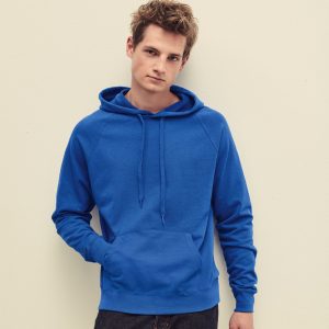 Men's Raglan Hooded Sweatshirt