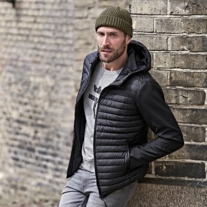 Men's Crossover Hooded Jacket