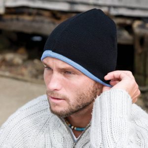 Reversible Knitted Hat