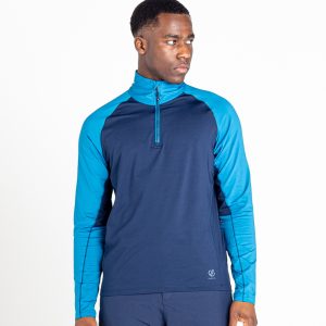 Stretch Sweater with 1/4 zip