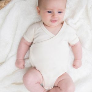 Organic Baby Wrap Bodysuit