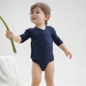 baby wrap bodysuit long-sleeve