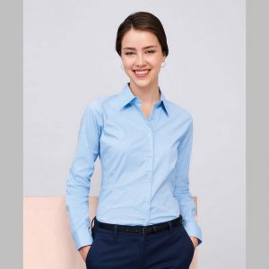 Stretch Blouse long-sleeve